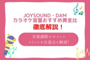 カラオケ　音量　おすすめ