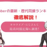 VTuberの最新・歴代同接ランキング!ホロライブとにじさんじの最高同接記録も調査!