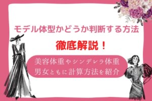 モデル体型　計算